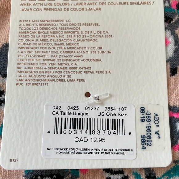 New Year Racoon Socks - Picture 6 of 6